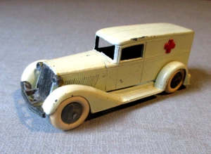1933- TOOTSIETOY PRE-WAR AMBULANCE ANTIQUE TOY-NO.0809- EXC- 3.75" GRAHAM - Picture 1 of 13