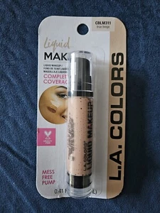 L.A.Colors-Compleate Coverage Mess Free Pump CBLM311 True Beige Liquid Make-up - Bild 1 von 2