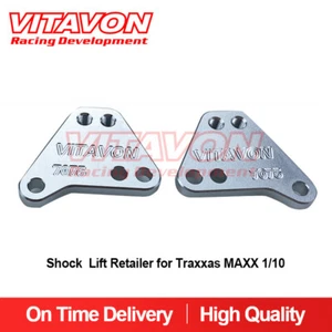 VITAVON CNC Rivenditore Sollevatore Urto Alluminio #7075 per Traxxas MAXX 1/10 MAXX/Slash - Foto 1 di 4