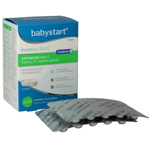 Advanced Male Fertility Sperm Supplement Babystart FertilMan® PLUS 120 Tablets