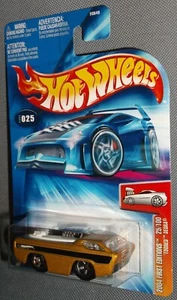 Hot Wheels 2004 #025 First Editions 25 of 100 Tooned Deora Gold Surfboards B3549 - Picture 1 of 2