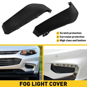 Left & Right Fog Light Cover For 2016 2017 2018 Chevrolet Malibu GM1039230 Part - Picture 1 of 12
