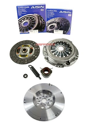 AISIN 原始设备制造商 CLUTCH 套件 + CHROMOLY FLYWHEEL 适合丰田 4RUNNER TACOMA TUNDRA 3.4L — 第 1/4 张图片