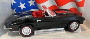 Ertl 1/18 Scale Diecast - 7445 1967 Chevrolet Corvette L-71 Black - Picture 1 of 4