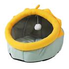 Indoor Cat Bed Pet Warm House Non Skid Soft Cats Cave Bed for Pet Supplies Small