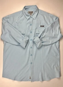 Long Sleeve Fishing Shirt Size XL Hook and Tackle Men’s SEALAND Green Color - Picture 1 of 13