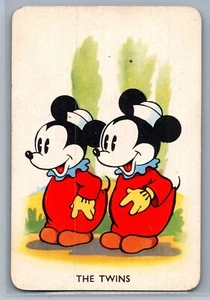 1938 Castell Bros. Shuffled Symphonies Blue - The Twins - EX *TEXCARDS* - Picture 1 of 2