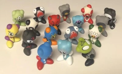 Lot Of 17 UB Funkeys Collectible Mini Figurine Figures - Image 1 of 4