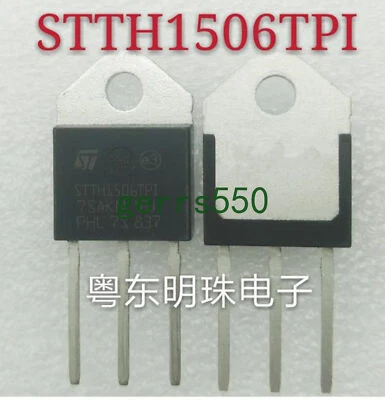 1 pcs New Component Fast/fast recovery triode 600V15A STTH1506TPI - Image 1 of 2