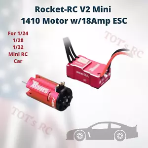 Surpass Hobby Rocket V2 Mini Z 1410 2500KV 3500KV 9500KV bürstenloser Motor & 18A ESC - Bild 1 von 30
