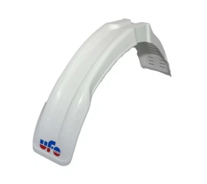 UFO Vintage Parte Delantera Del Guardabarros Apto para Husqvarna 80-85 Blanco - Imagen 1 de 1
