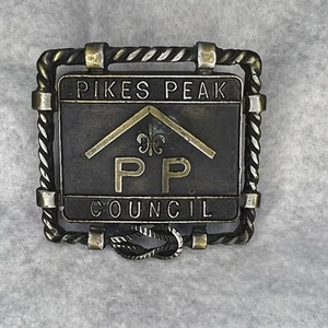 BSA Pikes Peak Council Bronze Metall Halstuch Slide NS-720 - Bild 1 von 6