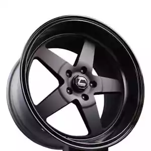 Cosmis Racing XT-005R Wheel Flat Black w/ Glossy Lip 18x10 +20mm 5x114.3 - Picture 1 of 6