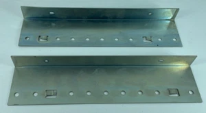 PAIR OF COMPAQ EO1004B KVM SWITCH BRACKETS 19" RACKMOUNT 347275-001 347275-002 - Picture 1 of 2