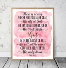 God Is In The Midst Of Her, Psalm 46:4-5,Bible Verse Printable Wall Art Decor