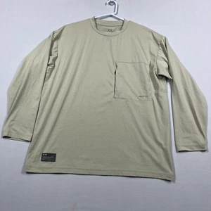 Oakley FGL Brown Lightweight Long Sleeve Outdoors Tactical Shirt Mens Medium M - Picture 1 of 16