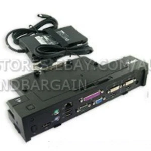 Base replicadora de puertos serie E Dell PR02X utilizada con adaptador de corriente de 210 W - Imagen 1 de 1