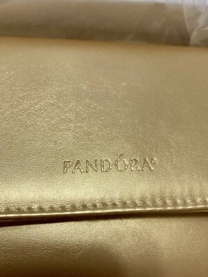 Auténtico Bolso Clutch Pandora SHINE™ Dorado con CAJA EDICIÓN LIMITADA - Realmente BONITO Foto 1 de 4