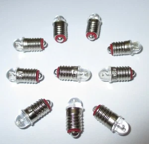 LED Ersatzlampen  E5.5 16-24V  -  10 Stück   "NEU" - Bild 1 von 3