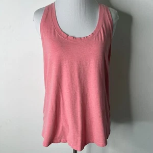 Lululemon Women's Pink Racerback Scoop Neck Tank Top Size Small/Medium - Picture 1 of 8