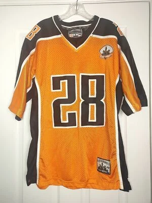 Camiseta de fútbol americano vintage Steve & Barry's City Wide Cincinnati Ohio #28 talla pequeña Foto 1 de 4