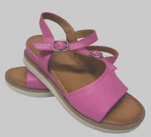 MIZ MOOZ SANDALIAS DE MUJER CON CORREA ROSA INTENSO 37EU / 7US # A-41 - Imagen 1 de 3