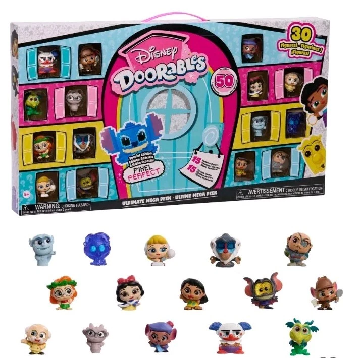 Disney Doorables Ultimate Mega Peek con 30 figuras - Edición Pixel Perfect Foto 1 de 4