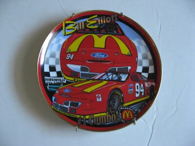 Bill Elliott #94 McDonald's #1 Combo! Motorsports Commemorative Plate Series - Image 1 of 2