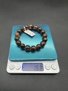 12mm Natural Burma Root Amber Beads Bracelet 16.8g 100% Natural Guarantee缅甸根珀手串 - Picture 1 of 15
