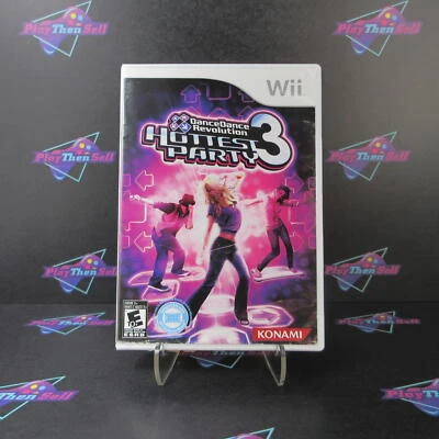 Refurbished Dance Dance Revolution Hottest Party 3 Nintendo Wii Complete  - Ve.. - Image 1 of 4