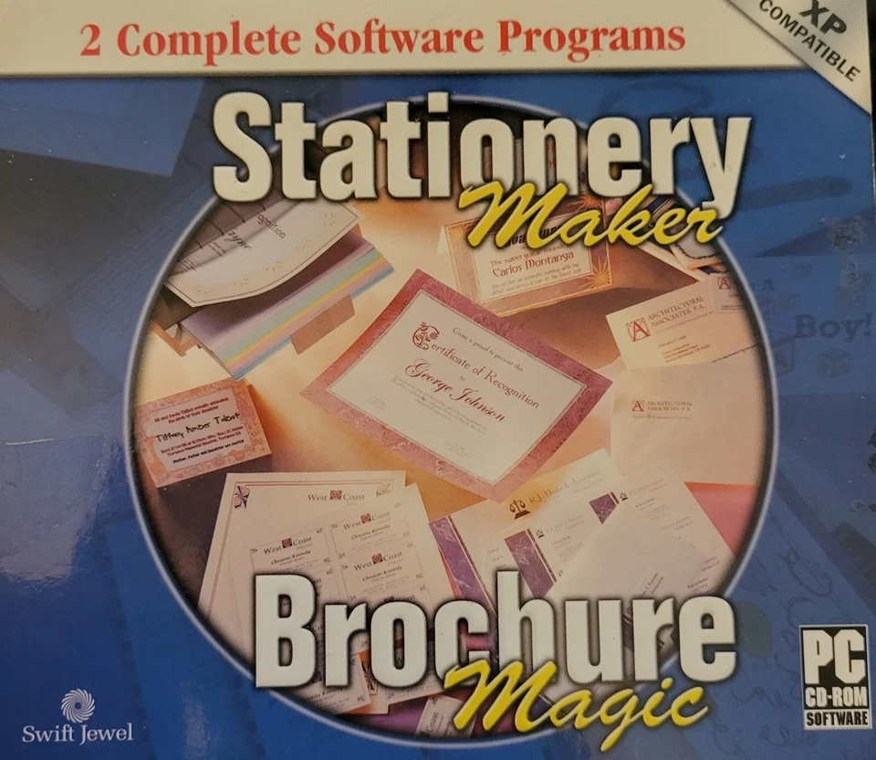 Stationery Maker with Brochure Magic PC CD-ROM - Image 1 of 3