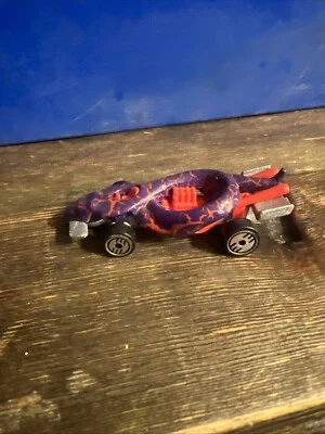Coche fundido a presión Mattel Hot Wheels Cobra Snake 1985 púrpura 1/64 Malasia casi nuevo Foto 1 de 3