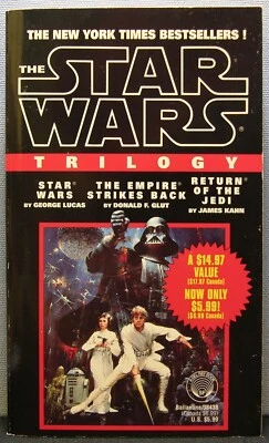 Lucas; Glut; Kahn - The Star Wars Trilogy PB 1st Printing 1993 Very Good - Imagem 1 de 3