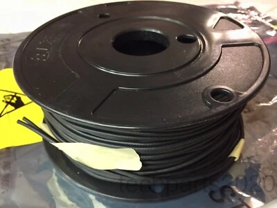 Cable coaxial RG-316 plateado (SPCCS) 50 ohmios, 1C, Raychem TE, 100 m (328 pies) Foto 1 de 4