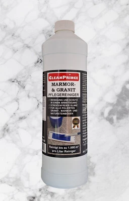 Steinböden reinigen Pflegereiniger 1000 ml Glanzreiniger Granit Reiniger Boden - Bild 1 von 3