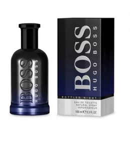 🔥NEW SEALED🔥 Boss Bottled Night by Hugo Boss, 3.3 oz EDT Spray for Men - Picture 1 of 4