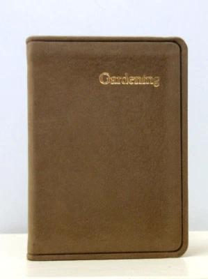 Gardening MINI Notebook Post Miniatures Suede Cover 3x4 - Image 1 of 4