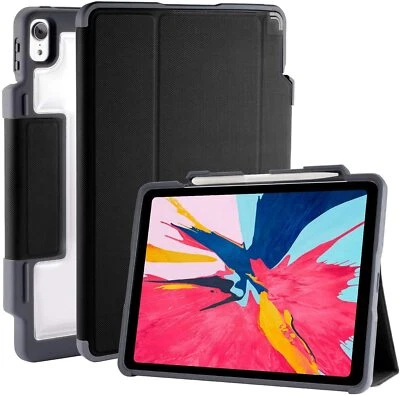 STM Dux Plus Ultra Protective Folio Drop Case for Apple iPad Pro 11'' Black - Image 1 of 3