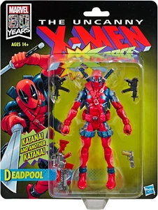 The Uncanny X-Men - X-Force - Deadpool Marvel Legends Figur Marvel 80 Jahre NEU - Bild 1 von 3