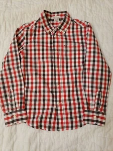 FALL CREEK Long Sleeve red Oxford Dress Shirt  Boys Size 8 Excellent Condition - Picture 1 of 5