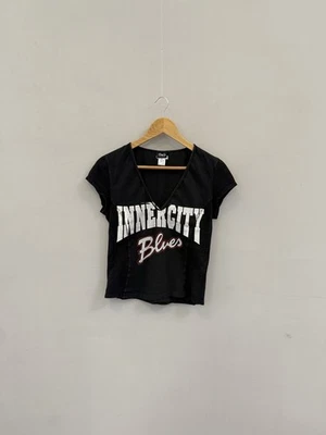 Vintage Dolce & Gabbana big logo designer black y2k tee 90’s Size M Women's - Image 1 of 4