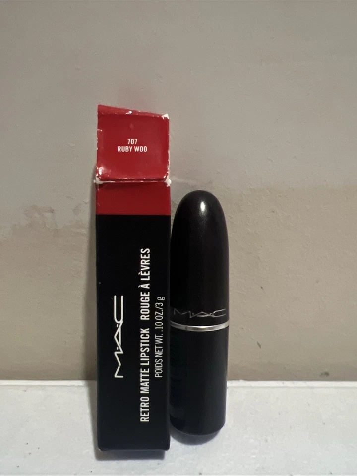 NEW MAC #Ruby woo 707 Retro matte Lipstick -0.10oz - Image 1 of 1