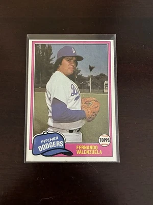 1981 Topps Traded Fernando Valenzuela #850 (RC) cartão de novato quase perfeito-perfeito - Imagem 1 de 2