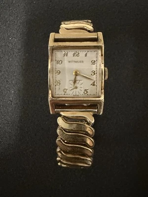 Reloj Hombre WITTNAUER Cuerda Manual 10kt Vintage Años 50 Foto 1 de 4