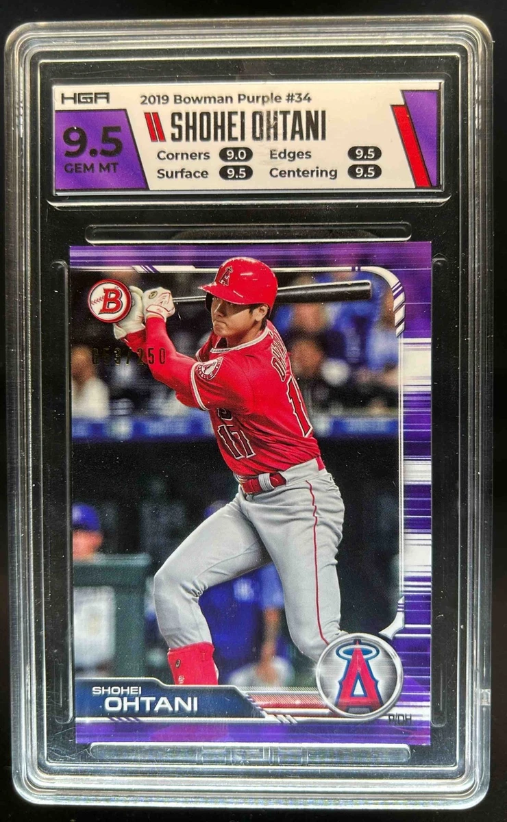 Bowman Shohei Ohtani Baseball 2019 Season Sports Trading Cards