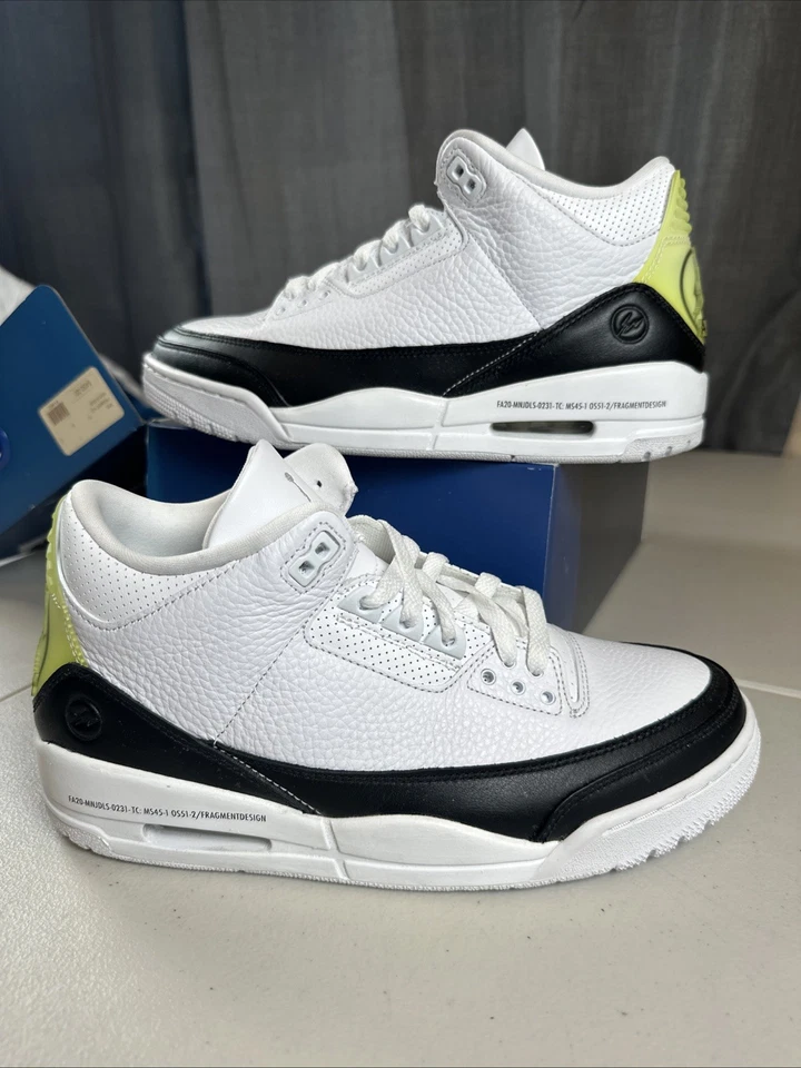 Talla 9 - Jordan 3 Retro SP x Diseño Fragmento Blanco Medio Foto 1 de 4