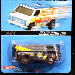 Hot Wheels Beach Bomb Too Super Chromes RLC Red Line Club HWC Car 12001/12500 - Picture 1 of 4