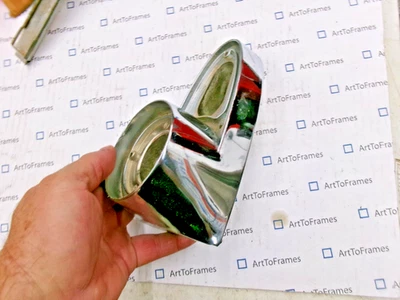 54 Plymouth Belvedere 1954 luz trasera carcasa usada 1546436 bonito cromo #2 Foto 1 de 4