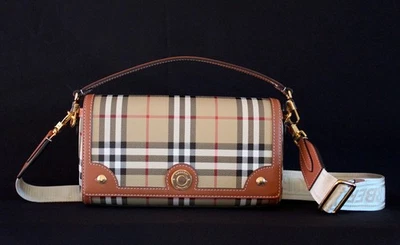Bandolera para mujer Burberry 8092048 marrón brezo - NUEVA Foto 1 de 4
