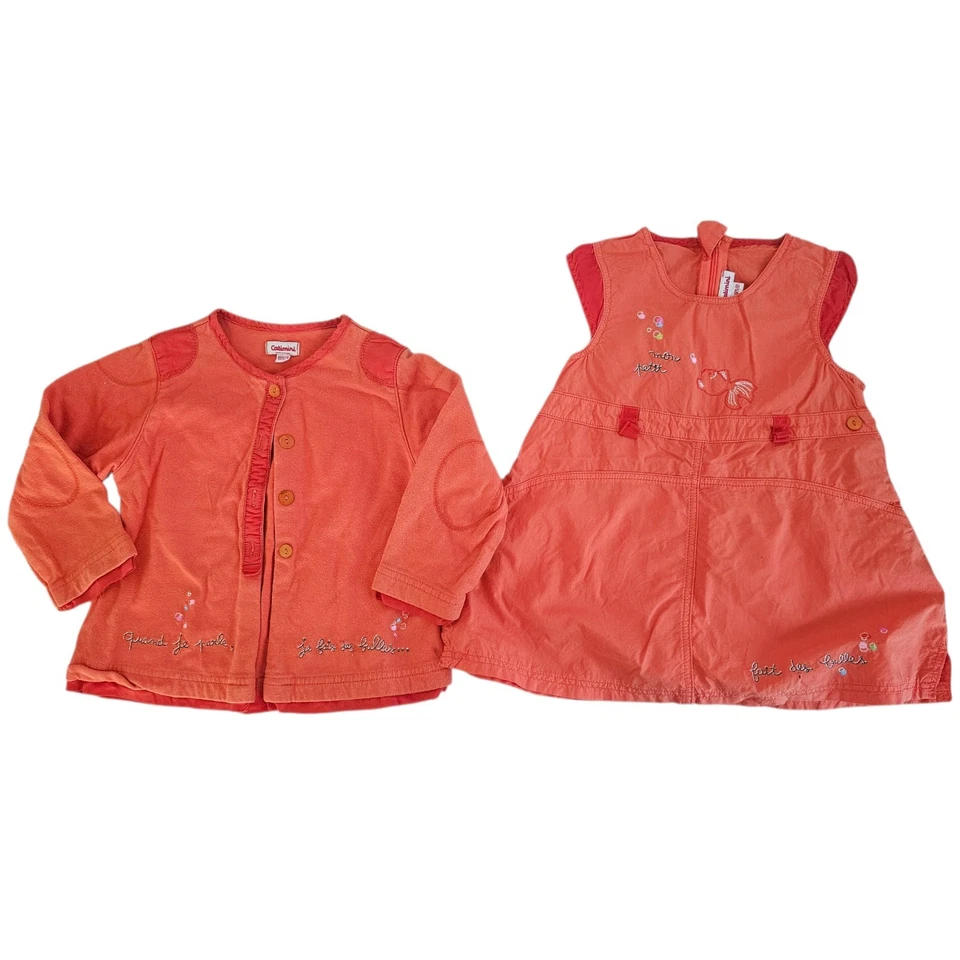 Set Designer Catimini Per Bambini Abito Giacca Taglia 18 Mesi 80 - Immagine 1 di 4